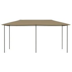 Belvédère 2,98x5,3x2,59 m Taupe 160 g/m² 