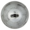 Lampe suspendue industrielle vintage 25 W Argenté Rond 31cm E27 