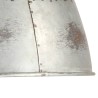 Lampe suspendue industrielle vintage 25 W Argenté Rond 31cm E27 