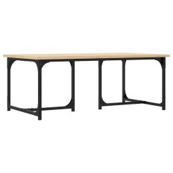 Table basse Chêne sonoma 90x50x35 cm Bois d'ingénierie 