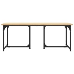 Table basse Chêne sonoma 90x50x35 cm Bois d'ingénierie 