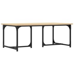 Table basse Chêne sonoma 90x50x35 cm Bois d'ingénierie 