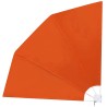 Auvent latéral pliable de balcon Terre cuite 210 x 210 cm  