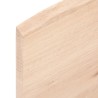 Dessus de table 60x50x2 cm bois de chêne massif non traité 