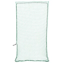 Filet pour remorque avec corde élastique vert 7x3,5 m PP 