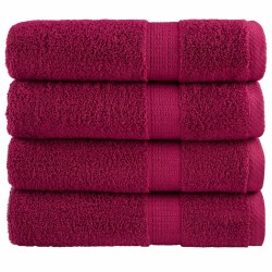 Serviettes de douche de qualité supérieure SOLUND 4 pcs 