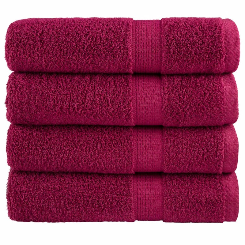 Serviettes de douche de qualité supérieure SOLUND 4 pcs 