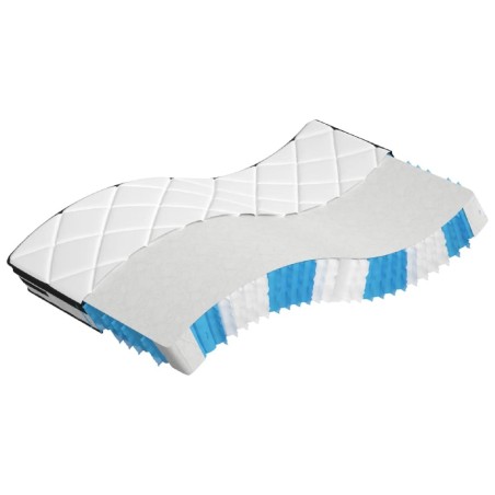 Matelas à ressorts ensachés moyen plus 70x200 cm 