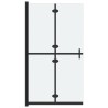 Paroi de douche pliable Verre ESG dépoli 110x190 cm 