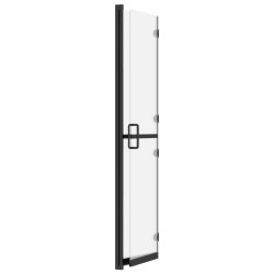 Paroi de douche pliable Verre ESG dépoli 110x190 cm 
