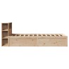 Cadre de lit sans matelas 90x200 cm bois de pin massif 