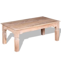 Table basse Bois d'acacia 110x60x45 cm 