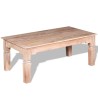 Table basse Bois d'acacia 110x60x45 cm 