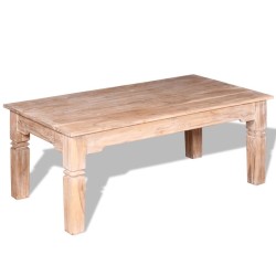 Table basse Bois d'acacia 110x60x45 cm 