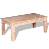 Table basse Bois d'acacia 110x60x45 cm 