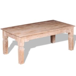 Table basse Bois d'acacia 110x60x45 cm 