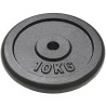 Plaque de poids 4 pcs 2 x 10 kg + 2 x 5 kg Fonte 