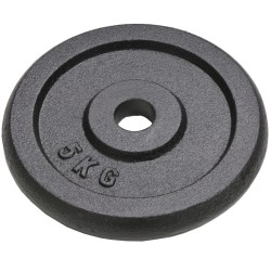 Plaque de poids 4 pcs 2 x 10 kg + 2 x 5 kg Fonte 