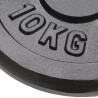 Plaque de poids 4 pcs 2 x 10 kg + 2 x 5 kg Fonte 