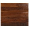 Dessus de table 60x50x2,5 cm rectangulaire bois massif récupéré 