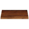 Dessus de table 60x50x2,5 cm rectangulaire bois massif récupéré 