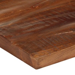 Dessus de table 60x50x2,5 cm rectangulaire bois massif récupéré 