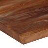 Dessus de table 60x50x2,5 cm rectangulaire bois massif récupéré 