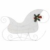 Décoration de Noël Renne et traîneau 60 LED extérieur Blanc 