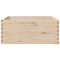 Jardinière 110x110x46 cm bois de pin massif 