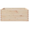 Jardinière 110x110x46 cm bois de pin massif 