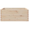 Jardinière 110x110x46 cm bois de pin massif 