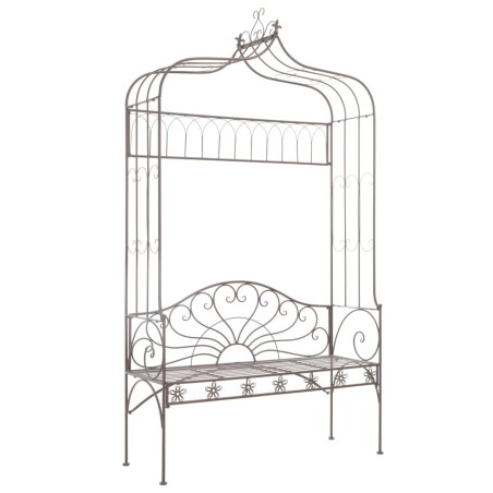 Banc de jardin 122 cm Fer Marron antique 