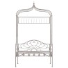 Banc de jardin 122 cm Fer Marron antique 