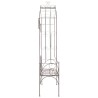 Banc de jardin 122 cm Fer Marron antique 