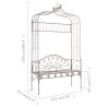 Banc de jardin 122 cm Fer Marron antique 