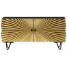 Meuble TV 90x30x45 cm Bois de manguier massif 