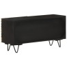 Meuble TV 90x30x45 cm Bois de manguier massif 