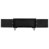 Meuble TV 90x30x45 cm Bois de manguier massif 