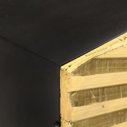 Meuble TV 90x30x45 cm Bois de manguier massif 