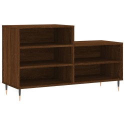 Armoire à chaussures Chêne marron 102x36x60cm Bois d'ingénierie 