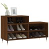 Armoire à chaussures Chêne marron 102x36x60cm Bois d'ingénierie 