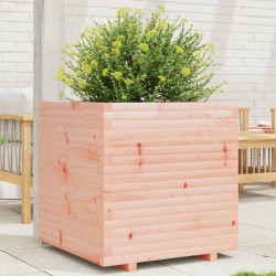 Jardinière 70x70x72 cm bois massif douglas 