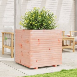 Jardinière 70x70x72 cm bois massif douglas 