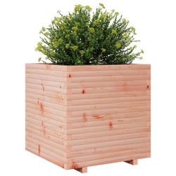 Jardinière 70x70x72 cm bois massif douglas 