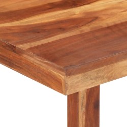 Table à dîner 110x50x76 cm Bois d'acacia solide 