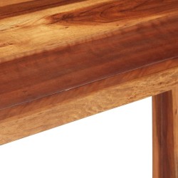Table à dîner 110x50x76 cm Bois d'acacia solide 