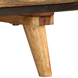 Meuble TV Bois de manguier massif 140 x 30 x 45 cm 