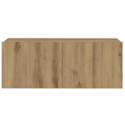 Meubles TV muraux 6 pcs chêne artisanal bois d'ingénierie 