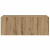 Meubles TV muraux 6 pcs chêne artisanal bois d'ingénierie 