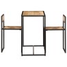 Ensemble de salle à dîner 3 pcs Bois de manguier solide 